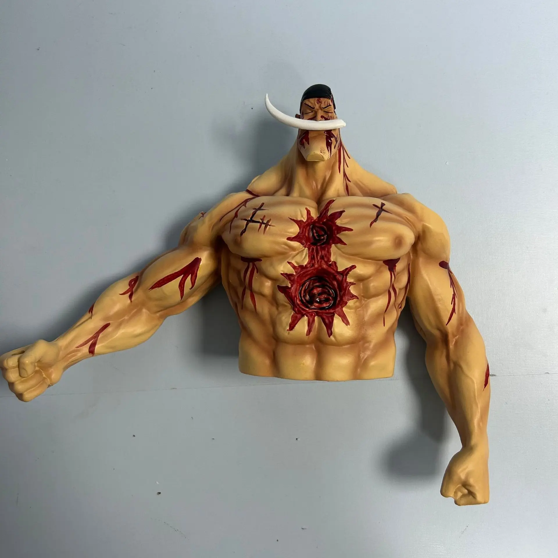 2024 NEW 70cm/27.56' Life Size One Pieces Luffy White beard Figurine Action Anime Figures