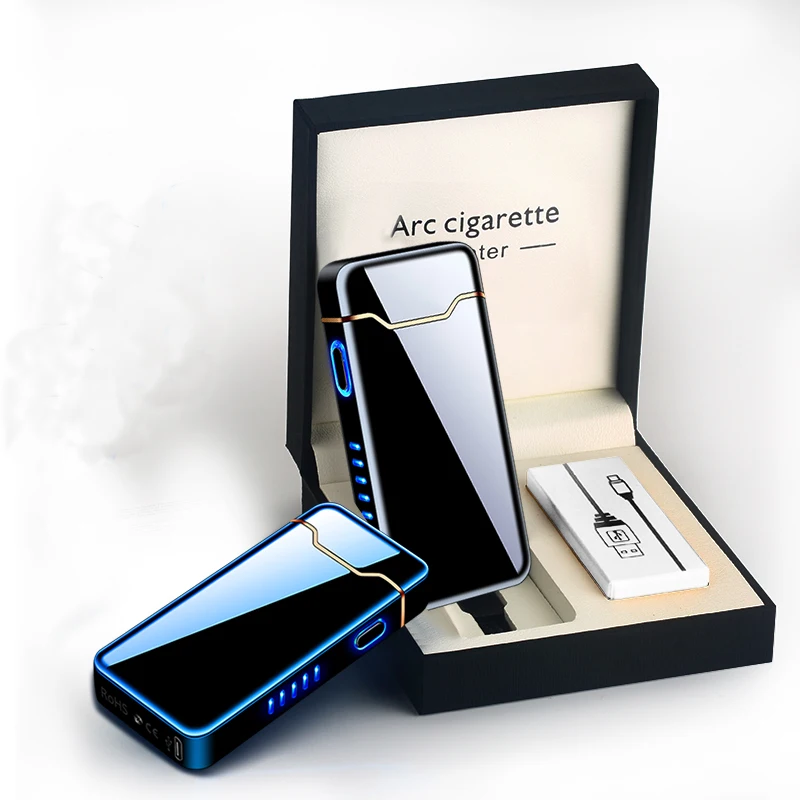  Прикуриватель с двойной дугой usb Перезаряжаемый электронный прикуриватель для