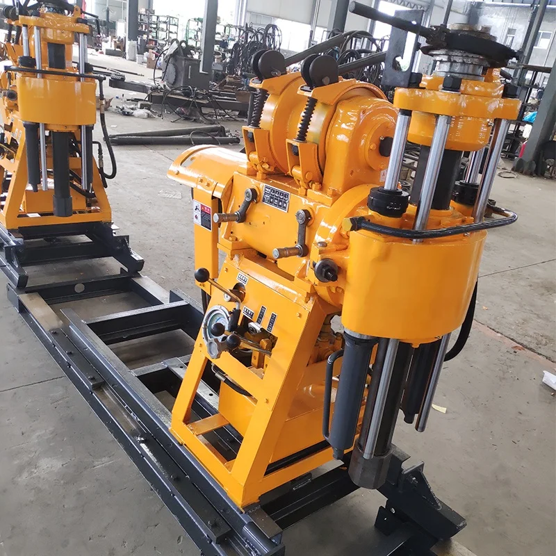 Underground Hydraulic Borehole Water Well Drilling Machine 130m 180m 200m Deep Geological Prospecting Core Sampling Drilling Rig