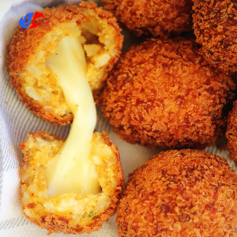 Bakery full automatic coxinha falafel arancini encrusting machine with low price making forming