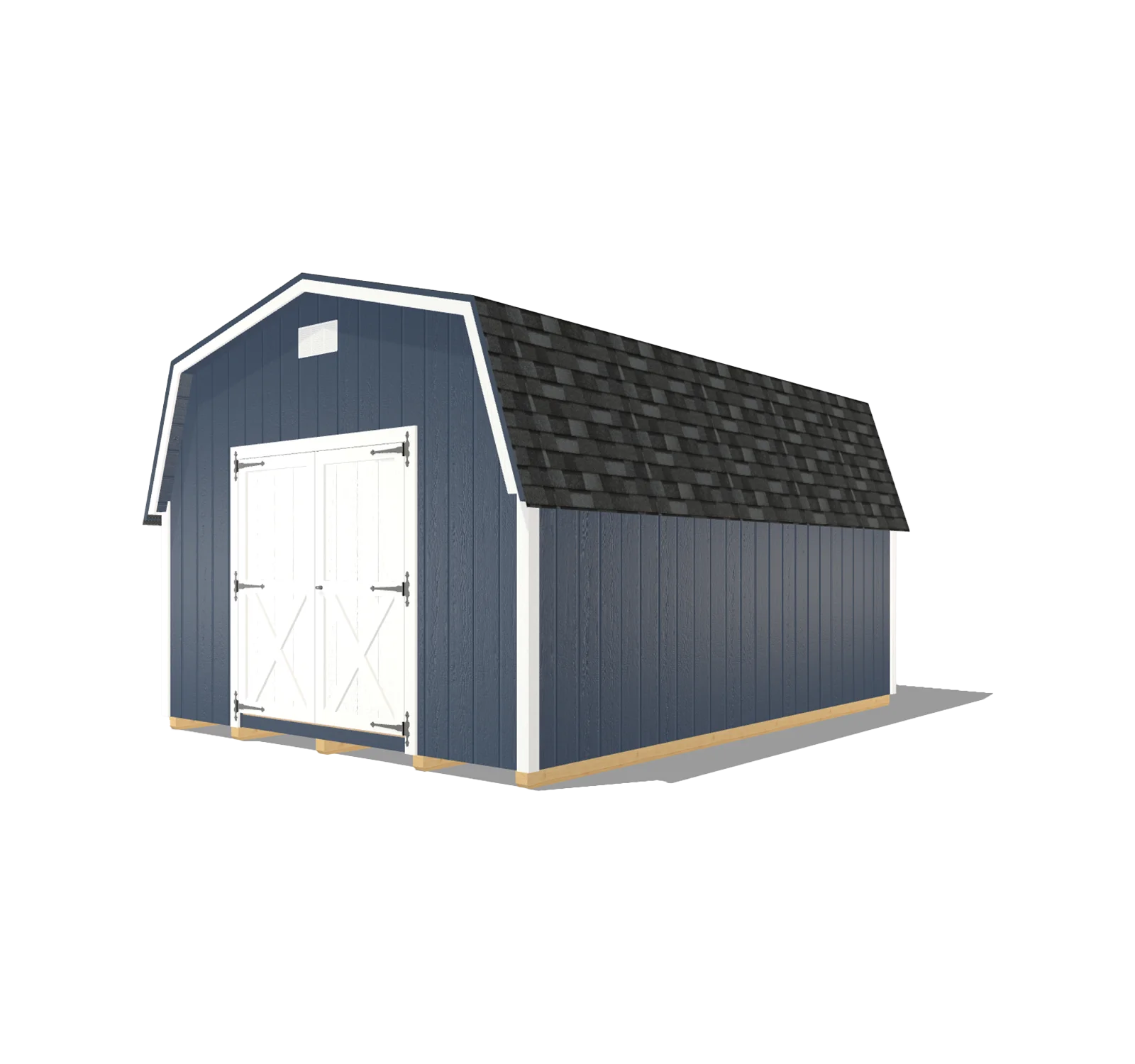IMPACT SPORTS-Seperate golf space-Wooden golfing shed waterproof shed with all , including golf projector, golf launch monitors