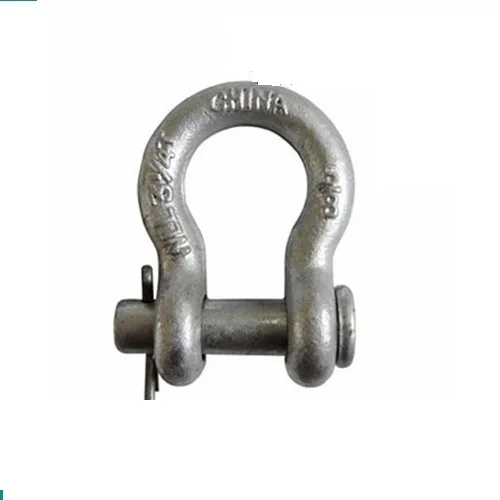 High Strength Round Pin Anchor Shackle Steel Shackle G-213 Type
