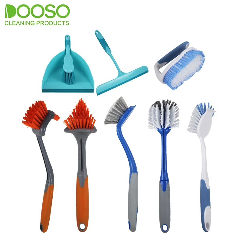 Wholesale 8 in 1 Cleaning Kit Multifunction Eco friendly Bathroom Cleaning Brushes