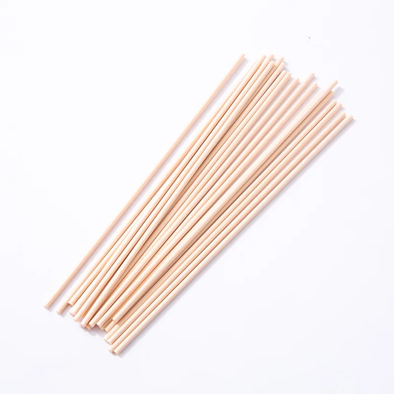 High Density Custom Color Perfume Absorbent Stick 2mm 3mm 4mm 5mm 6mm Rattan Wooden Reed Diffursion Sticks