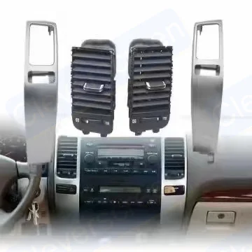 Рамка для салона автомобиля решетчатая панель переменного тока Toyota Prado 2002- 2009 розетка кондиционирования с декоративной панелью