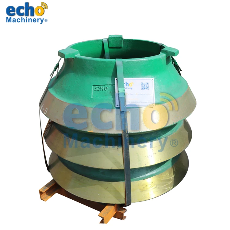 Запасные части для конической дробилки Maxtrak 1300 и 1000 вогнутая накидка высшего качества