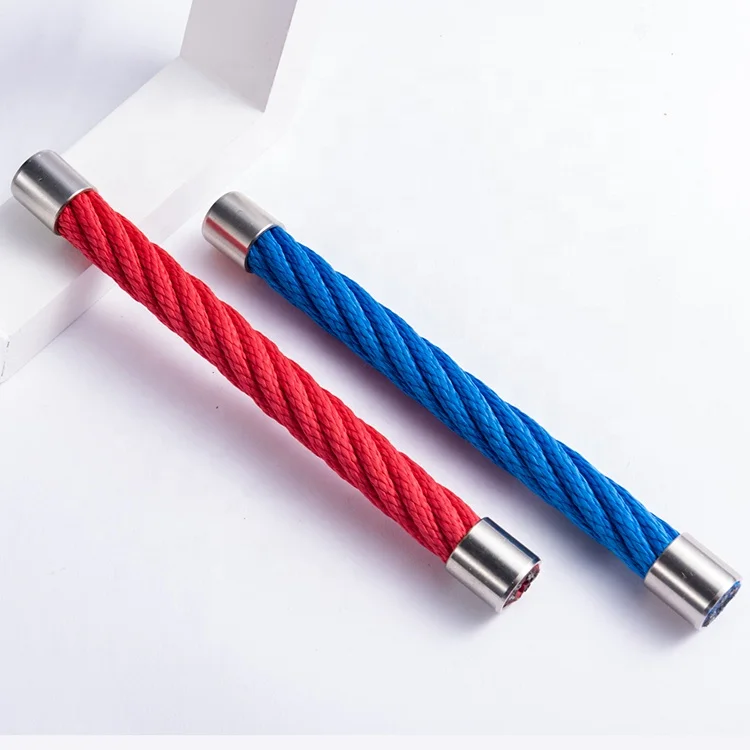 6x8+FC nylon combination rope for playground climbing cableway
