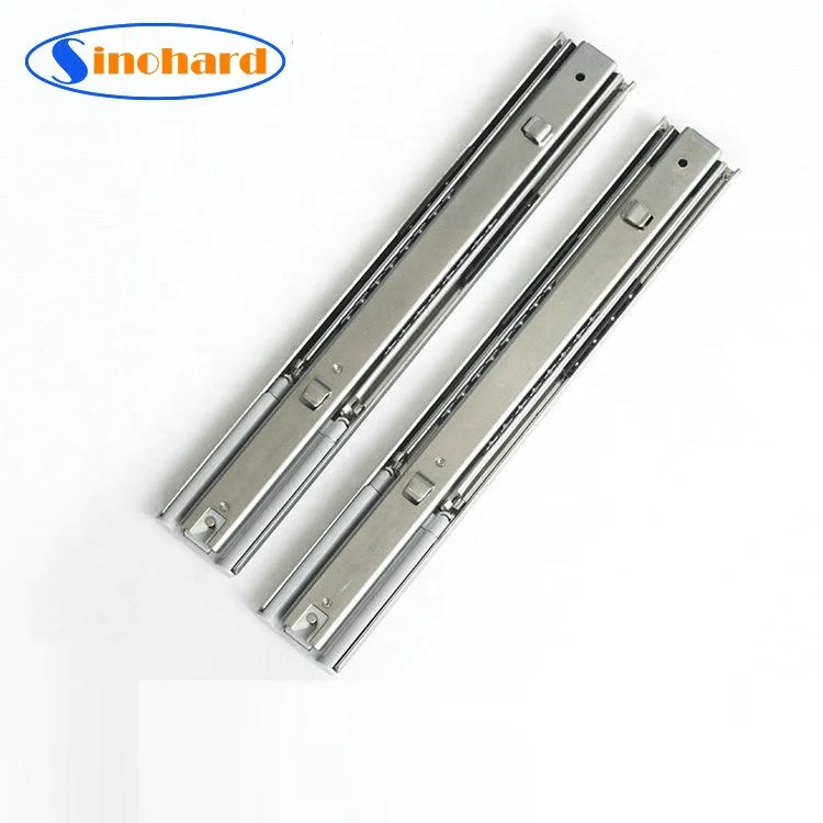 53mm Soft Close Bayonet Hook Tool Box Cabinet camper Ball Bearing Heavy Duty Slide