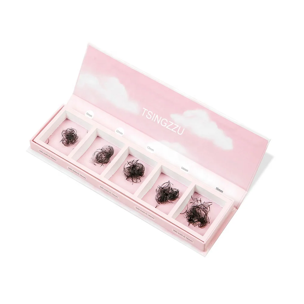 Wholesale  Narrow Promade Fans pointy base Wholesale 3D/4D/5D/6D/10D/14D Premade Fan Eyelashes Premade Volume Fan Extension Mix