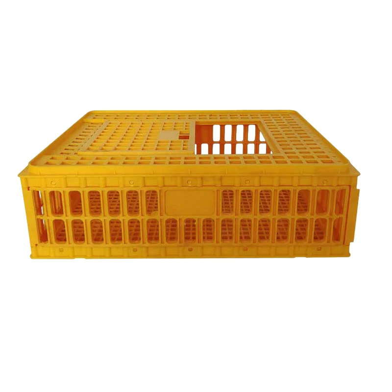 farm equipment autolock cage chicken cages plastic transport crate for live poultry