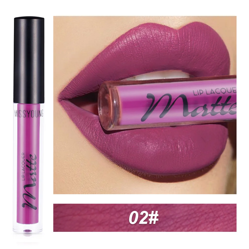 
Matte Lipstick Lip Glaze Velour Lip Glaze Express Express Wish Not Dipping Cup Waterproof 