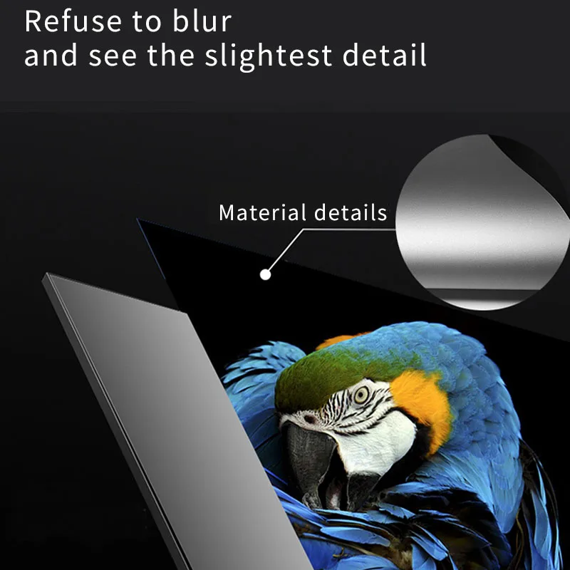 
SAVICTO 2021NEW 110-inch 4k ALR fix frame projection screen with slim Aluminum alloy frame both long throw and short throw 