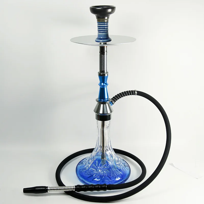 Wholesale Cheap Portable Large Size Aluminium Smoking Hookah Shisha Russian Hookah