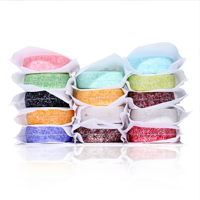 Moisturize Repair Hair Lavender essential oil Soap Vegan Shampoo Bar Plant Extraction Shampoo Soap bar