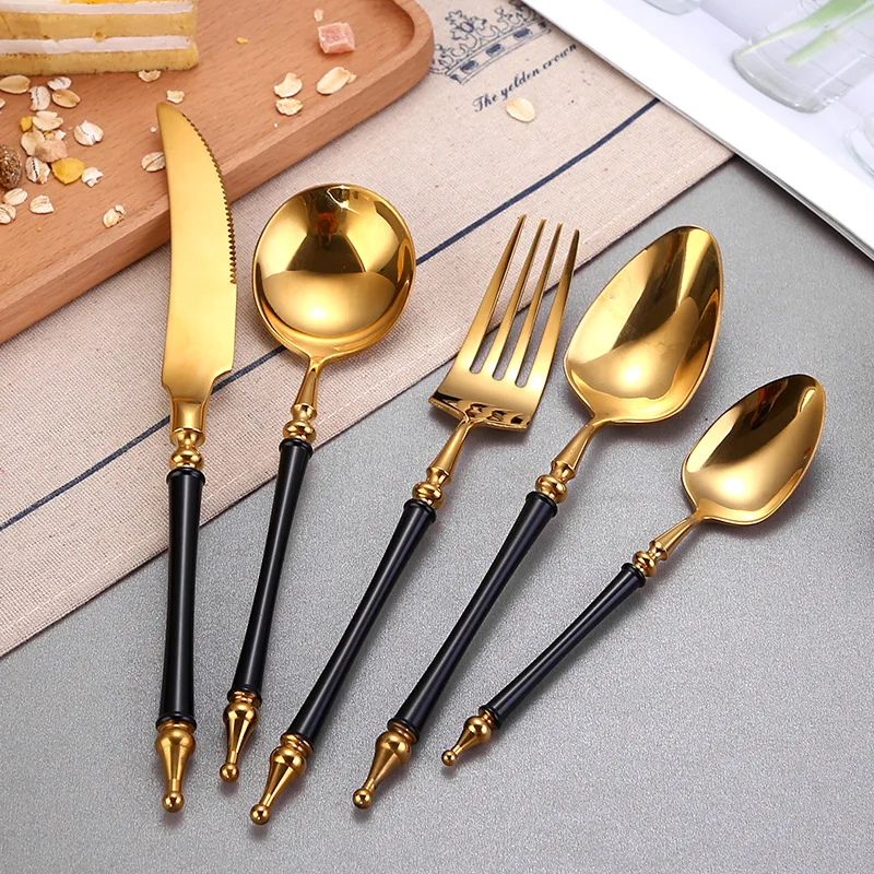 Silverware Flatware Cutlery Set Durable Stainless Steel Tableware