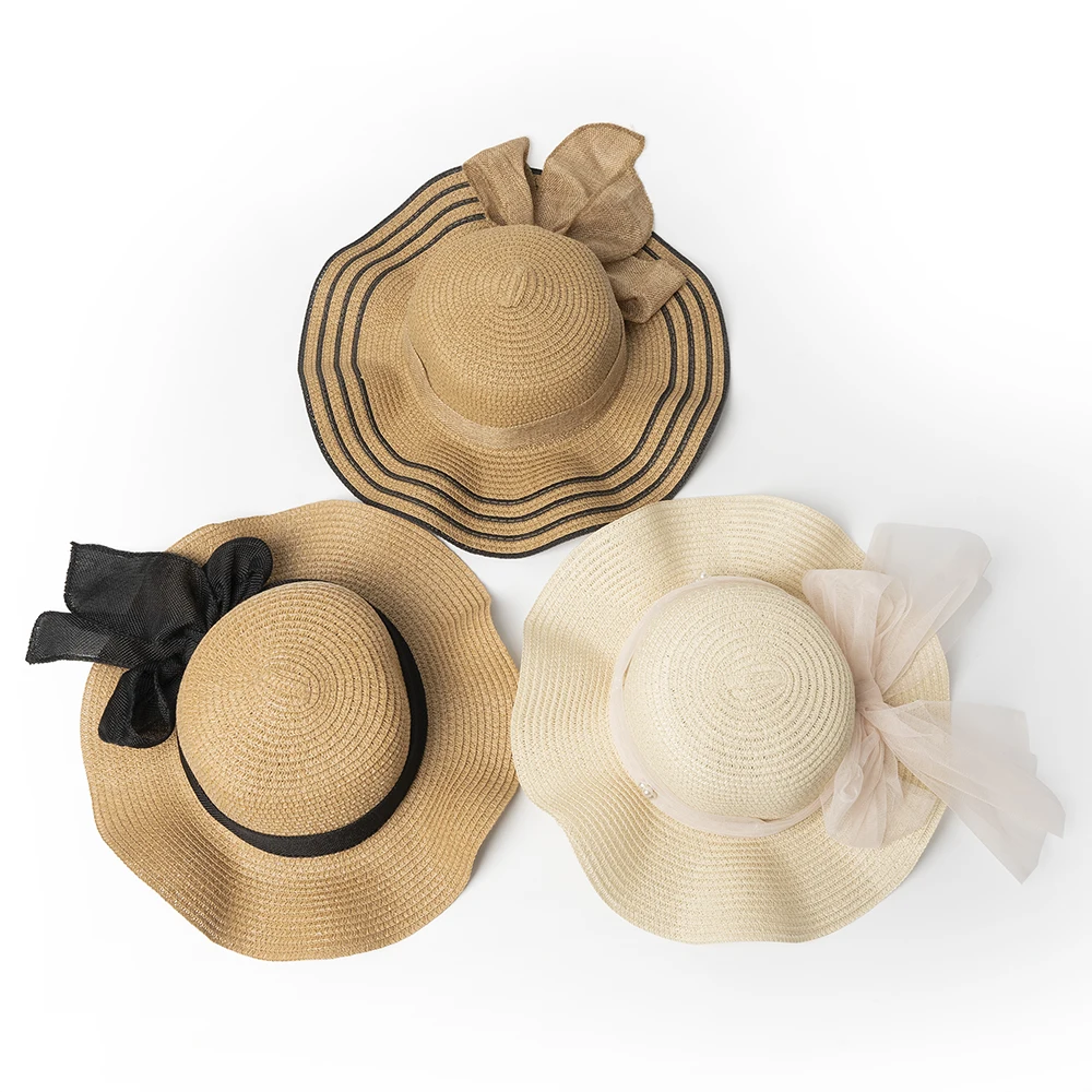 High Quality Fashion Classic Design Sun UV Protection Wholesale Beach Cap Paper Straw Panama Cap Unisex Straw Hat