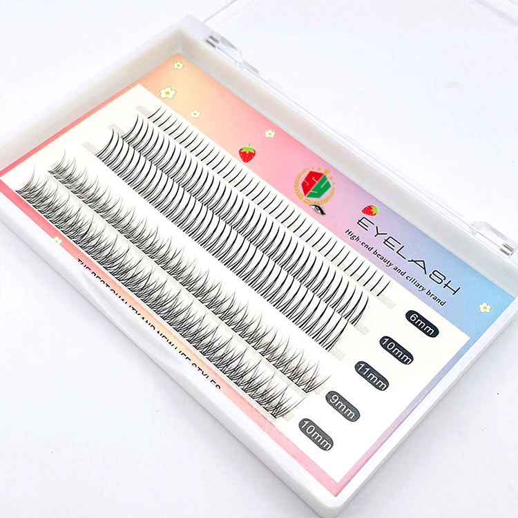 4d 5d 6d 10d Private Label Pre Made Fan Eyelash Extension Tray Faux Mink Heat Bonded Las Extension Fans Volume Pre Made Fan