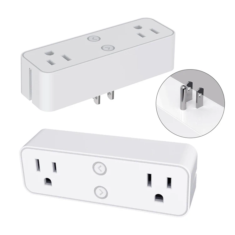 US WiFi Smart Home timer wall plug Alexa voice control wireless smart power outlet