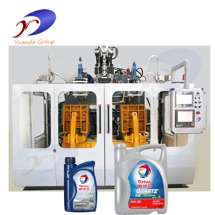 China Plastic HDPE Jerrycan Oil Bottle Extrusion Blow Moulding Making Machine