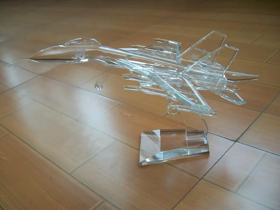 Wholesale Cheap Customize Crystal Fighter Crystal 3D Model For Weapon Model Enthusiast Souvenirs