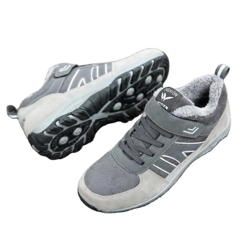 Climbing custom size girl sneakers thick soft sole shoes couple anti slip warm waterproof men outdoor climbing shoes women