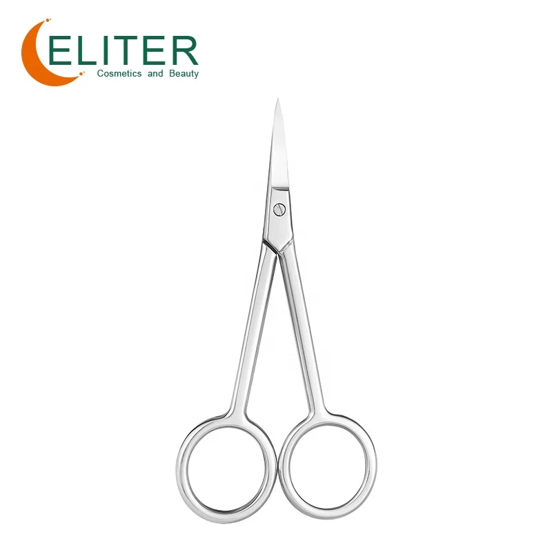 Eliter Hot Sell In Stock Stainless Steel Stainless Nail Scissors Finger Nail Scissor Scissors Nail Machine