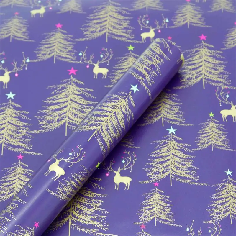 2020 quality one side printing packing tissue paper, Custom decorative gift wrapping paper roll, Colorful gift packing paper