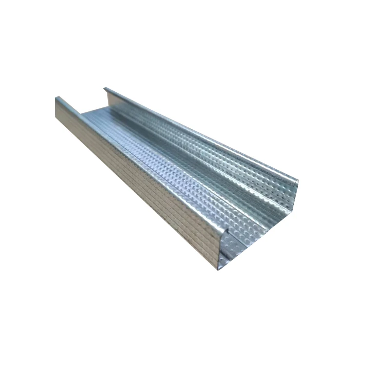 China manufacturer hot dipped  galvanized steel light steel keel for gypsum suspended ceiling