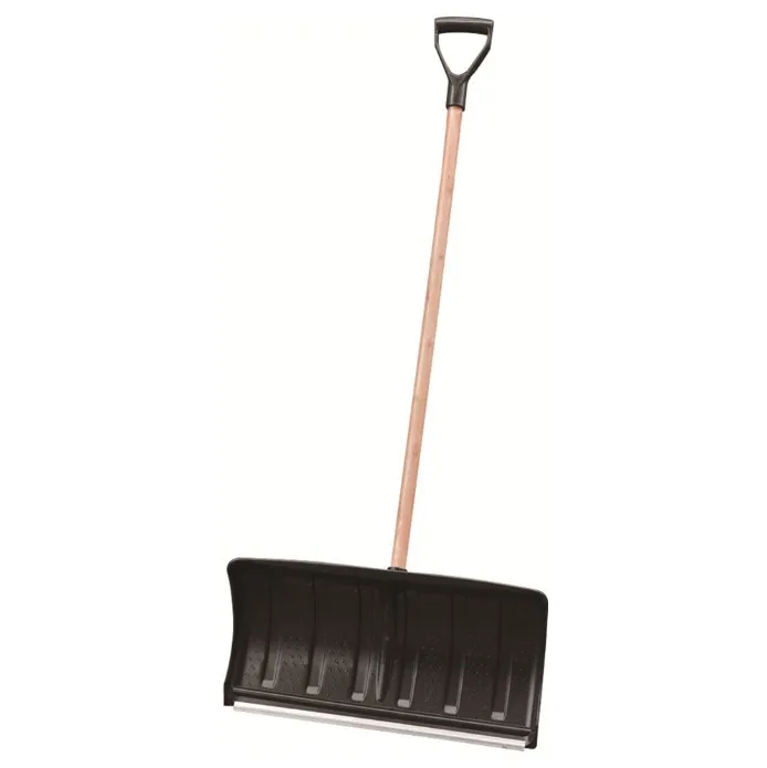 High Quality Outdoor Wood Handle Push Spade Pusher Snow Shovel