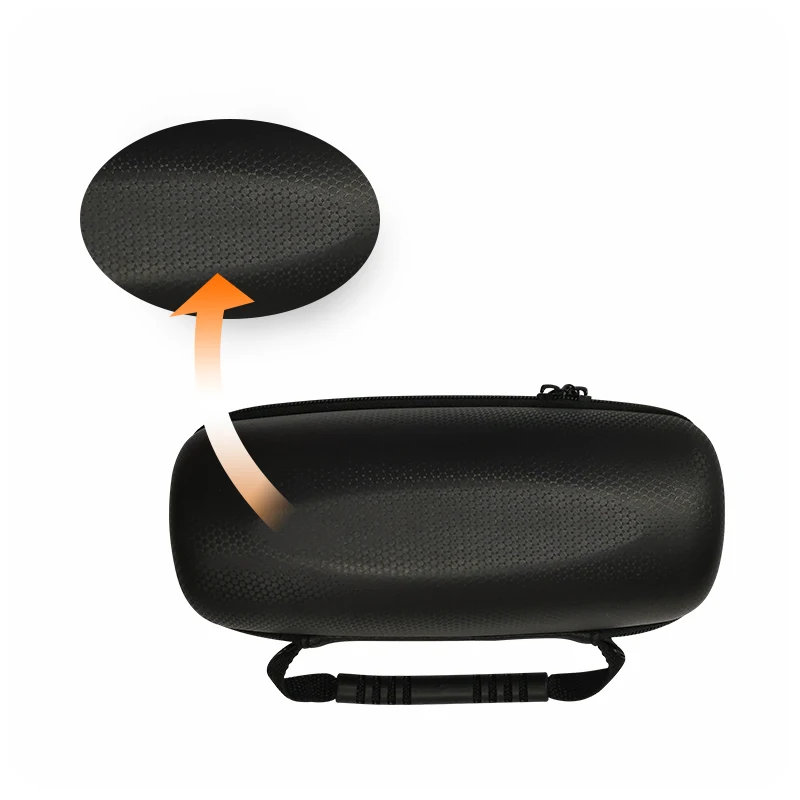 Fumao Hard Travel Case for JBL Charge 5 Waterproof Soft Pu Leather Wireless Speaker