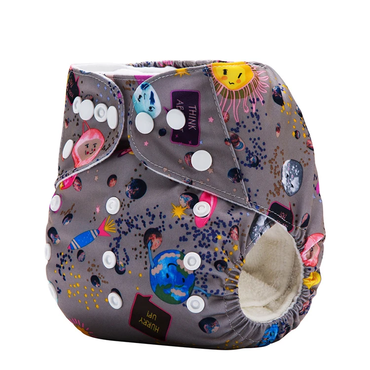 High quality washable reusable cloth diapers with charcoal inserts