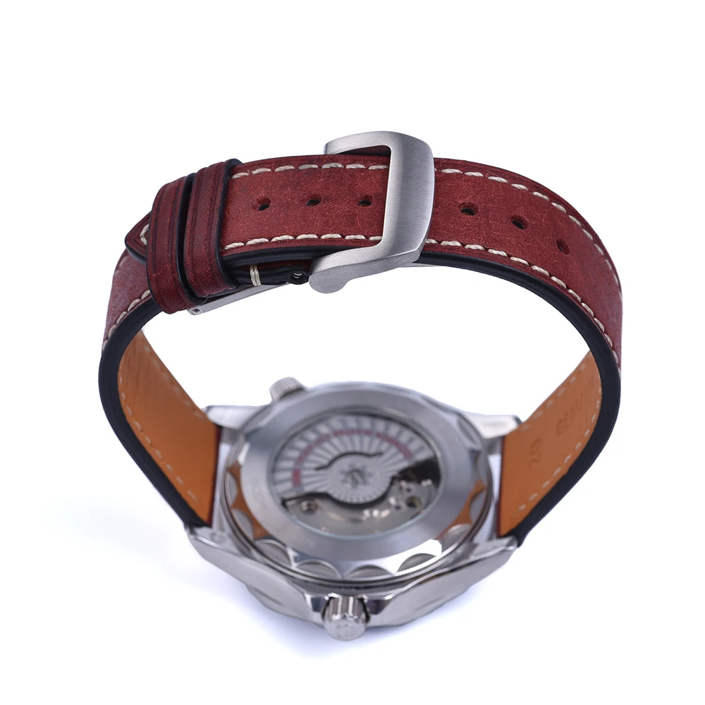 JUELONG Special Solid Brushed Polished Butterfly Clasp Watch Strap Watch Band Buckle 18mm 20mm