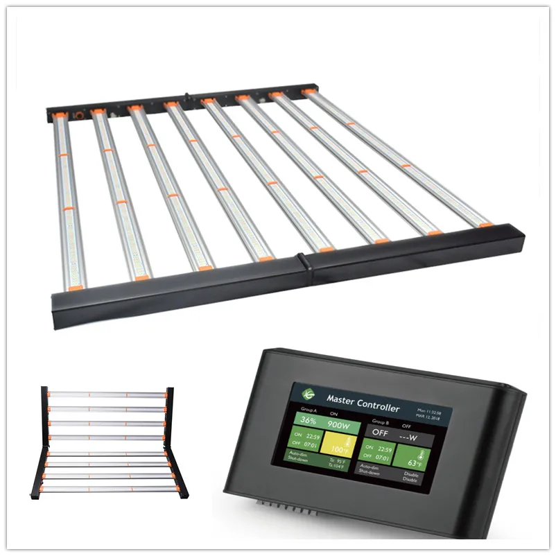 Hydroponic Full Spectrum 600W 640W 650W 800W 1000W Spyder Led Grow Light Bar for garden indoor plant grow light