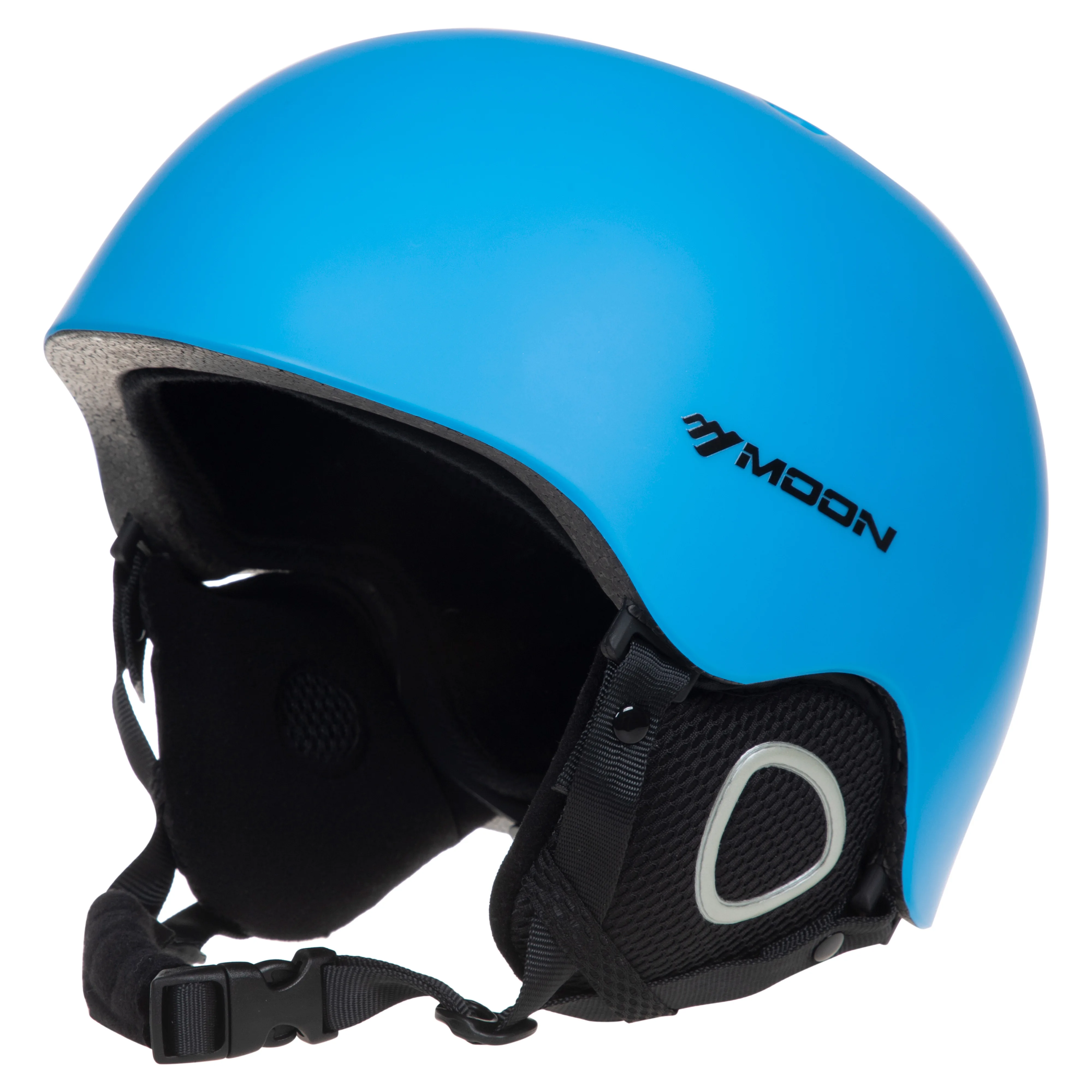 MOON OEM/ODM CE EN 1077 Wholesale Snow Ski Adult soft sports Head Protective in-mold Helmet MTV18 blue