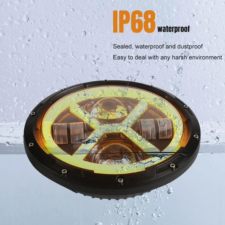 2021 car accessories 40W high low beam 12V offroad 5.75 inch 7 inch round led headlight