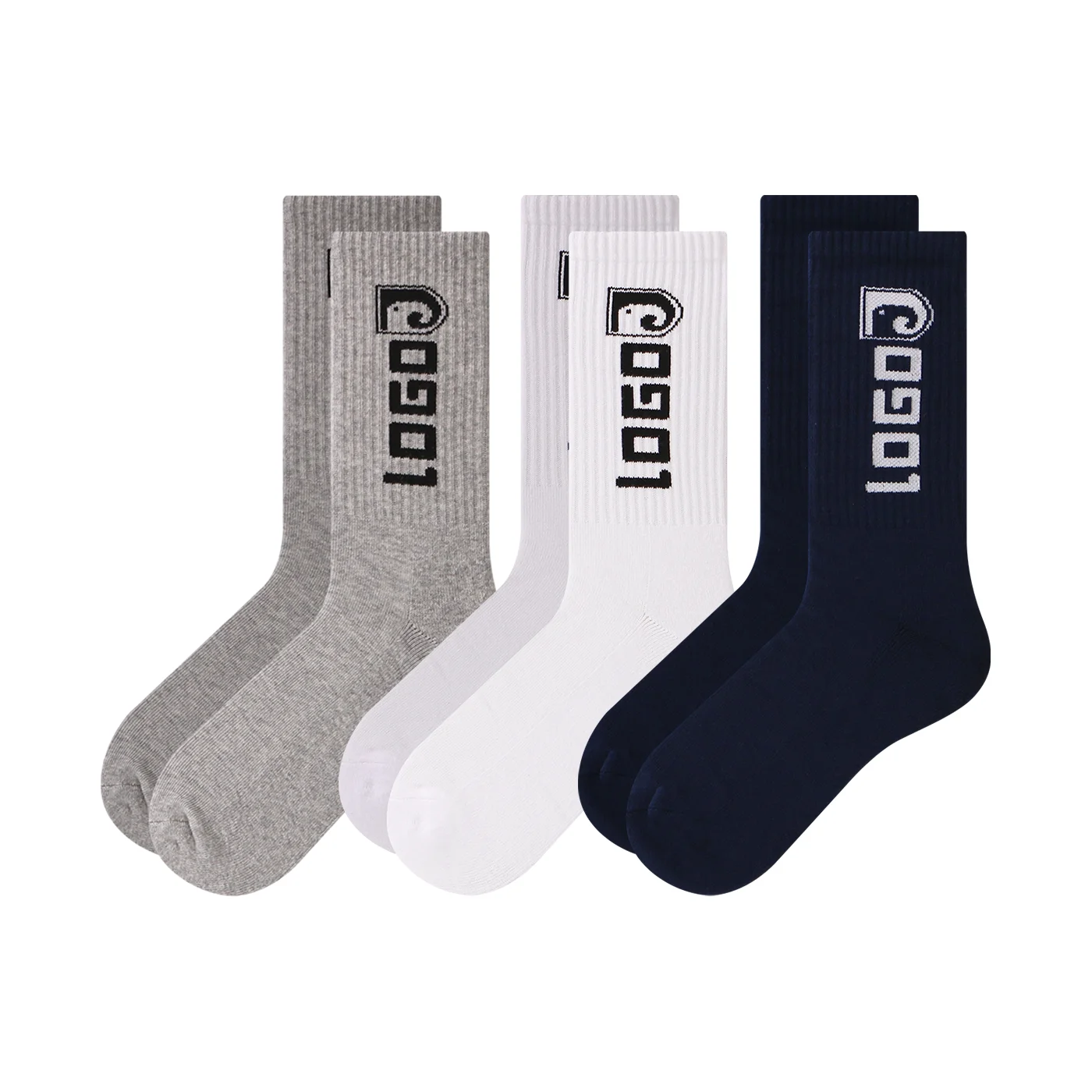 socks with your logo custom colorful socks unisex sports socks custom logo