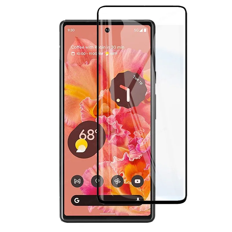 Для Google pixel7 Pro чтобы разблокировать закаленную пленку полный экран 6А полностью клеевая пленка 7А высокоалюминиевая защитная 6Pro для мобильного