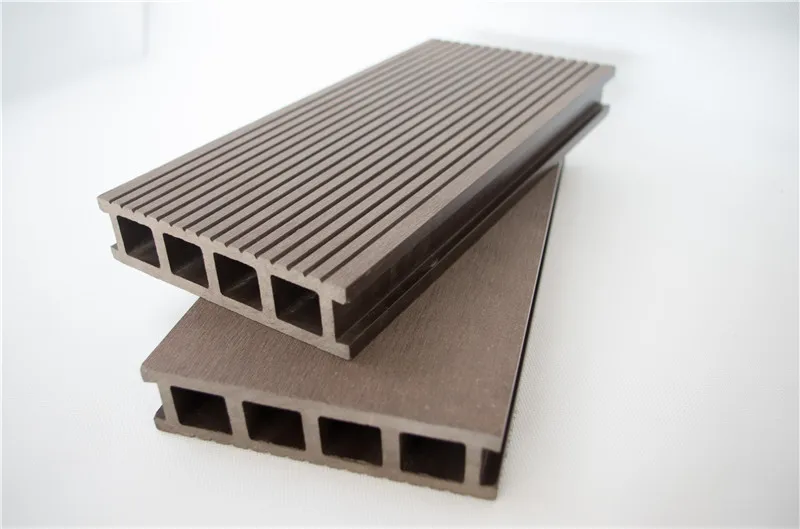 Sandal wood wpc decking for outdoor floor