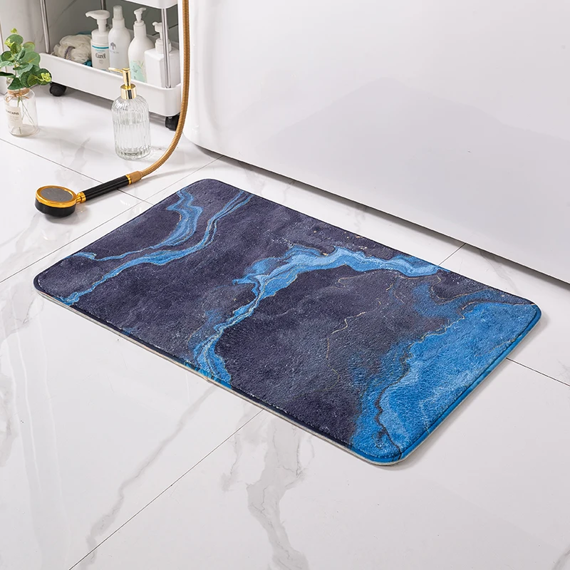 Best Design  extra soft u shape Wholesale Wholesale non slip bath mat rug entrance carpet printed rug carpet