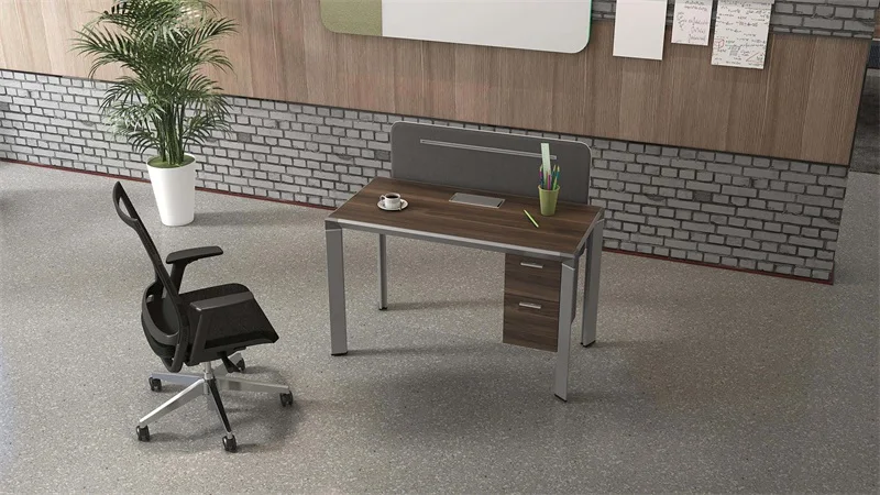 Office Furniture Melamine Board Wooden Computer Online Desk Of Office Modular Workstation