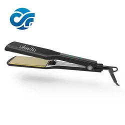 Amitis Professional Titanium Flat Irons Super Wide Titanium Plate Wholesale Custom High Quality Flat Irons