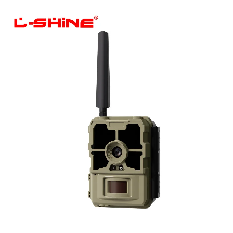 L-SHINE Camera For Hunting 32MP Wireless Camera No Glow Infrared Anti-theft App Trail Camera Hunting