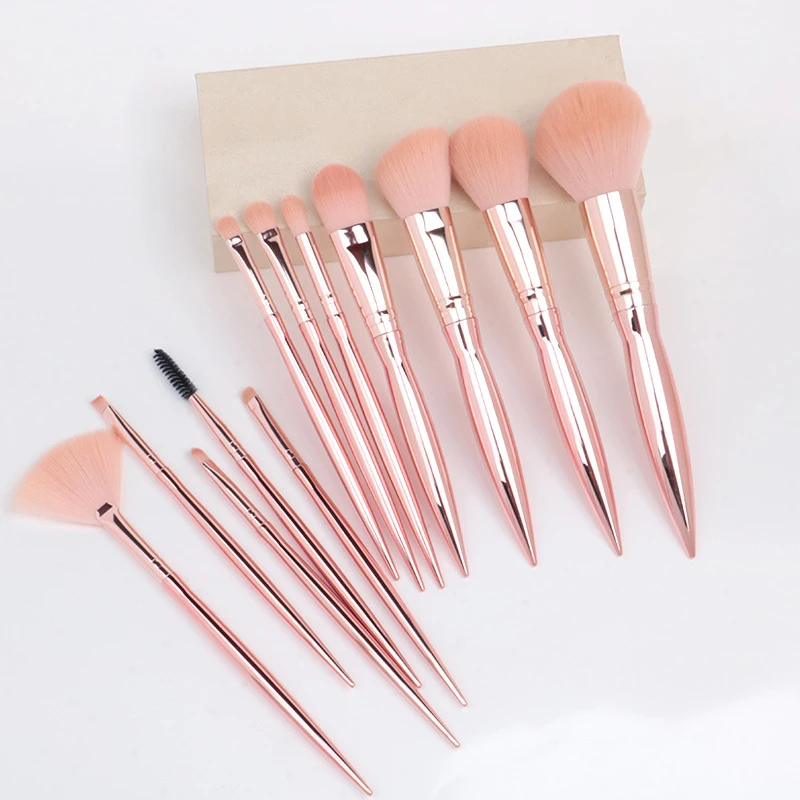 Personalized Synthetic Fiber Hair Popular 12 Pcs Multifunctional Make Up Brush Gifts Private Label Men