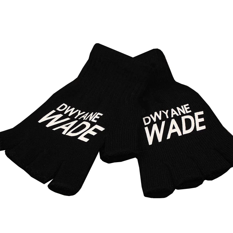 Customized Logo Solid Color Simple Winter Men Women Gloves Students Fingerless Computer Gloves