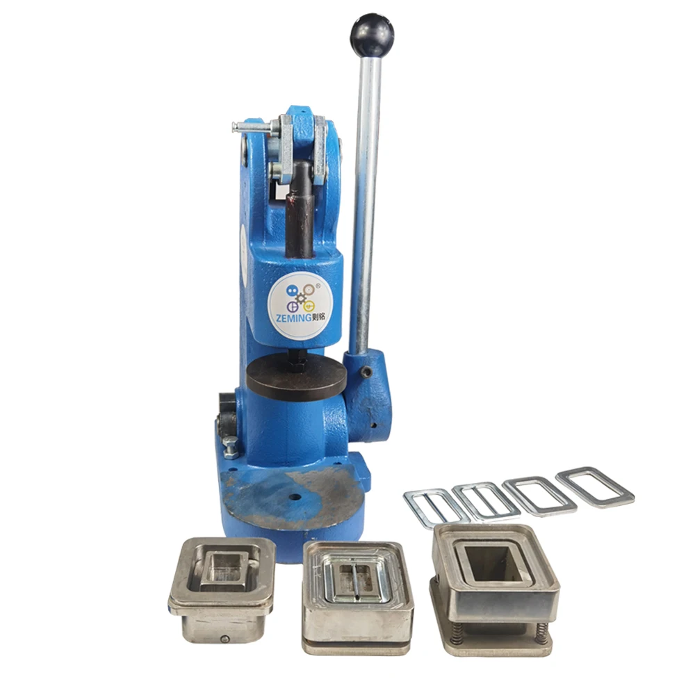 Hot selling covered buckles machine covered blank buckle button machine