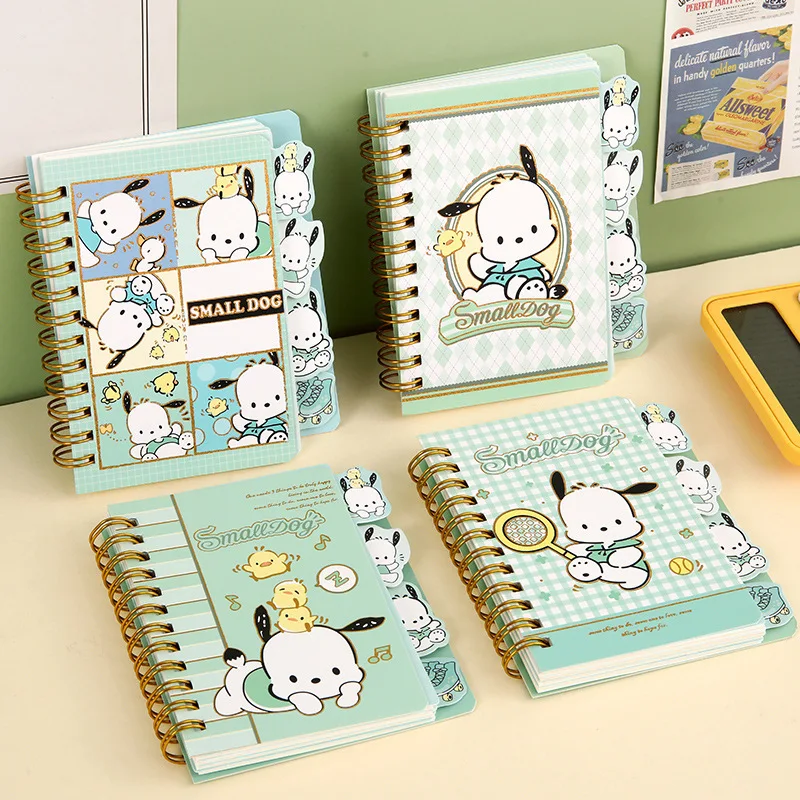 Cartoon Sanrioed A7 Coil this color inner notepad high appearance level cute Pacha dog notebook YY171