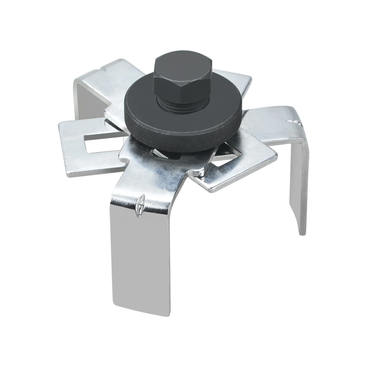 3 Jaws Adjustable Fuel Pump Wrench Tank Cover Oil Cap Removal Assembly Tool 75 - 160mm