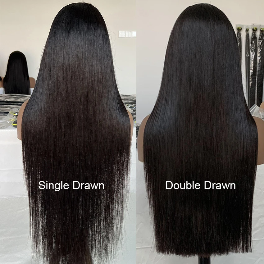 Wholesale Bone Straight Brazilian Human Hair Lace Front Wigs Vendors Cheap 100% Virgin Cuticle Aligned Hair HD Lace Frontal Wig