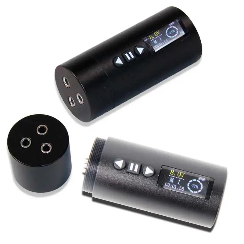 Flux Rotary Cover Used Wireless Shape Machine Kit Professional Set Piercing Pen Pistol Tattoo Gun Electric Aluminum Permanentes