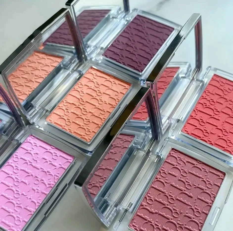 High Pigment 6 Colors Makeup Vegan Blush Palette Private Label Custom Logo Vegan Blush Powder Packaging Custom Makeup Tool Box